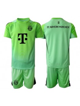 Detské Futbalové oblečenie Bayern Munich Brankarsky 2025-26 Krátky Rukáv - Domáci (+ trenírky)